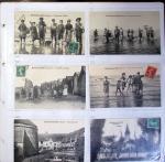 CALVADOS Jolie collection de CPA en 24 albums, avec