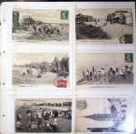 CALVADOS Jolie collection de CPA en 24 albums, avec