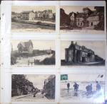 CALVADOS Jolie collection de CPA en 24 albums, avec
