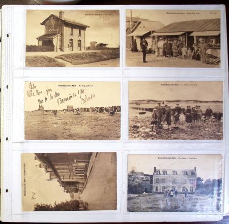 CALVADOS Jolie collection de CPA en 24 albums, avec