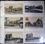 CALVADOS Jolie collection de CPA en 24 albums, avec