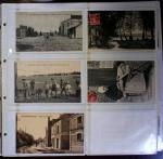 CALVADOS Jolie collection de CPA en 24 albums, avec