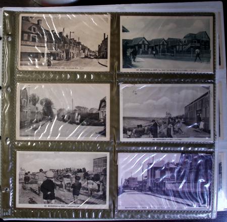 CALVADOS Jolie collection de CPA en 24 albums, avec