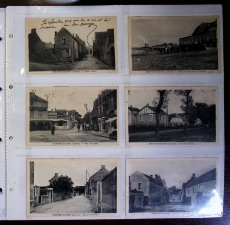 CALVADOS Jolie collection de CPA en 24 albums, avec