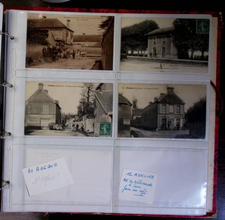 CALVADOS Jolie collection de CPA en 24 albums, avec
