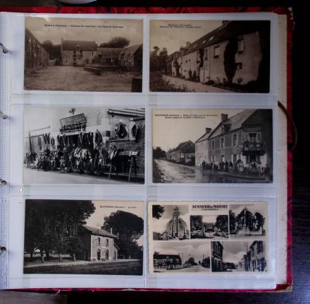 CALVADOS Jolie collection de CPA en 24 albums, avec