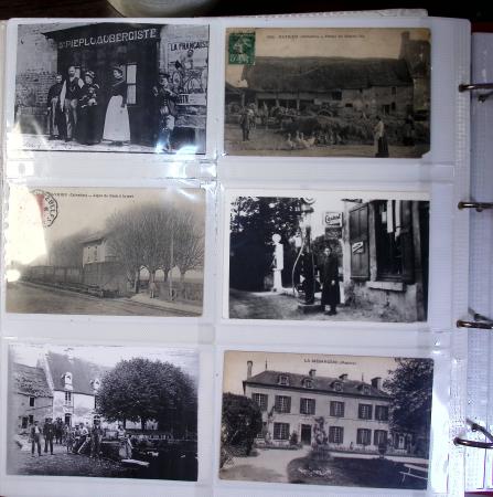 CALVADOS Jolie collection de CPA en 24 albums, avec