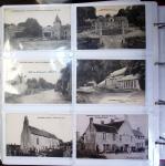 CALVADOS Jolie collection de CPA en 24 albums, avec