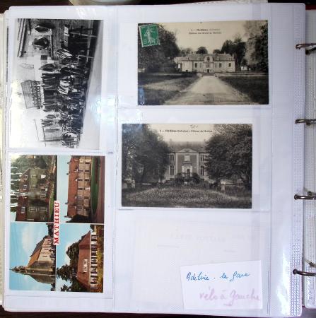 CALVADOS Jolie collection de CPA en 24 albums, avec