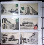 CALVADOS Jolie collection de CPA en 24 albums, avec