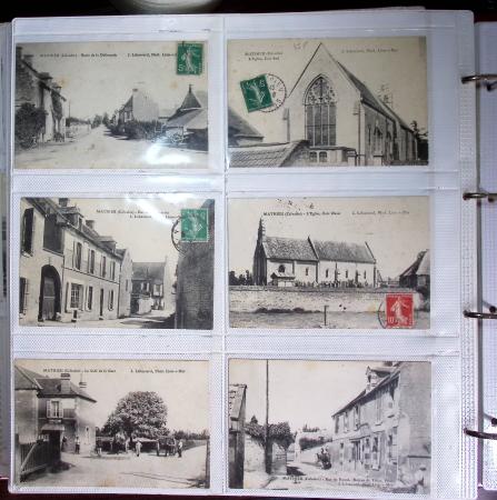 CALVADOS Jolie collection de CPA en 24 albums, avec