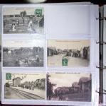 CALVADOS Jolie collection de CPA en 24 albums, avec
