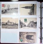 CALVADOS Jolie collection de CPA en 24 albums, avec