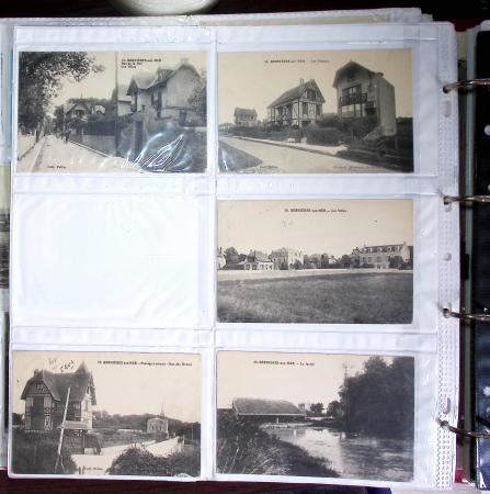 CALVADOS Jolie collection de CPA en 24 albums, avec