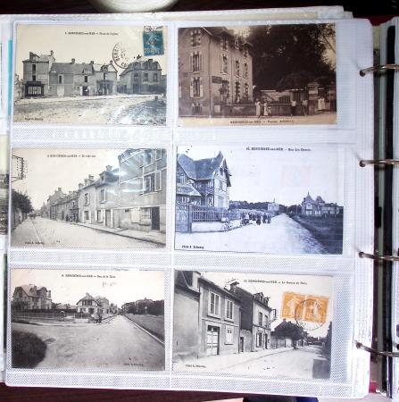 CALVADOS Jolie collection de CPA en 24 albums, avec