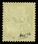 N°3 Berthelot 10F sur 90c rouge, neuf avec trace de