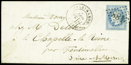 N°29 OBL GC 2488 + CAD "Paris Montmartre" (30 sept