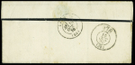 Lettre de militaire avec CAD "Paris (60)" (27 sept