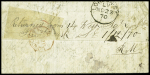 N°30 OBL étoile 8 + CAD "Paris R. d'Antin (15 nov 70)