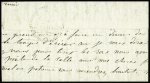 N°37 OBL étoile 15 + CAD "Paris R. Bonaparte" (9 janv 71) sur Dépêche Ballon n°19 pour Nantes avec arrivée (faible) Le Gambetta. TB
