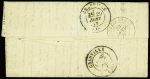 N°37 OBL étoile 20 + CAD "Paris R. St DOMque St Gn