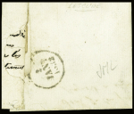 Double cursive "77 Pampelonne Alby" (1832), ind 18. TB
