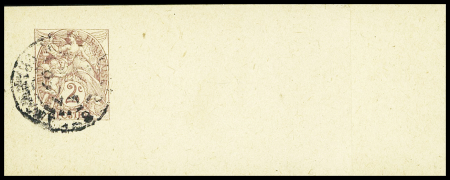 N°108, entier postal bande TSC cote Jordaan (BLA C 13) OBL. TB