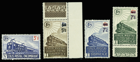 N°215B + 226B/228B +229B +230/B/232B, sans filigrane,