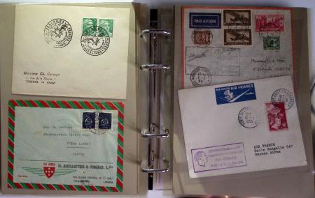 1910-80 Collection de lettre et documents concernant