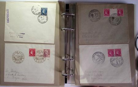 1910-80 Collection de lettre et documents concernant