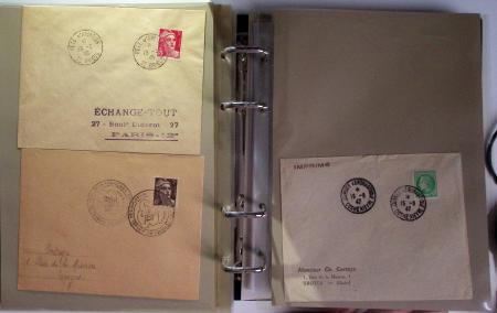 1910-80 Collection de lettre et documents concernant