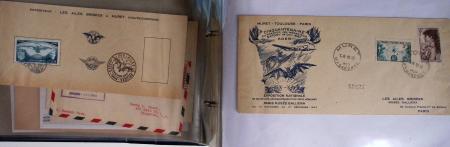 1910-80 Collection de lettre et documents concernant