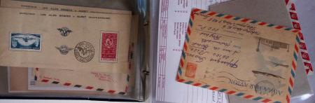 1910-80 Collection de lettre et documents concernant