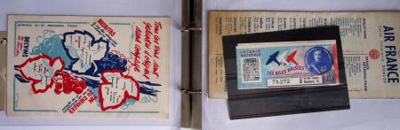 1910-80 Collection de lettre et documents concernant