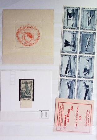 1910-80 Collection de lettre et documents concernant
