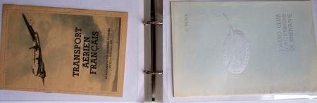 1910-80 Collection de lettre et documents concernant