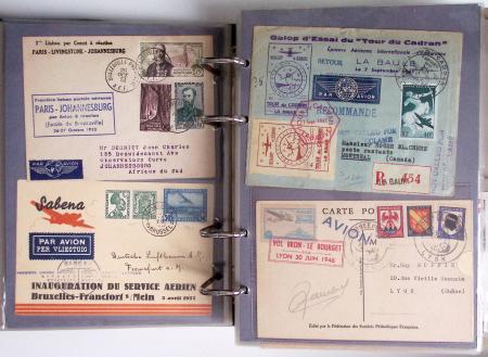 1910-80 Collection de lettre et documents concernant