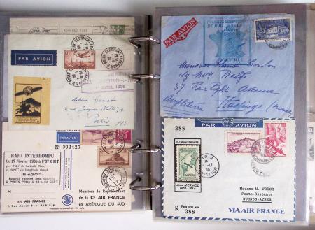 1910-80 Collection de lettre et documents concernant