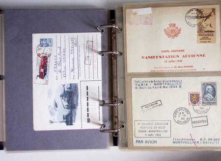 1910-80 Collection de lettre et documents concernant