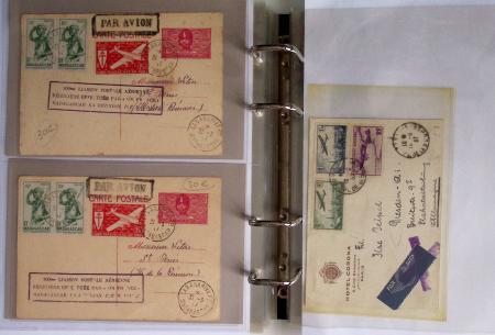 1910-80 Collection de lettre et documents concernant
