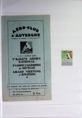 1910-80 Collection de lettre et documents concernant