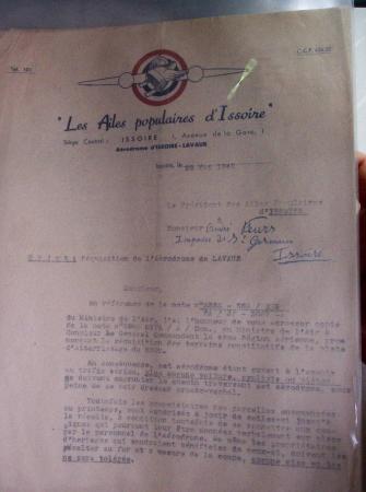 1910-80 Collection de lettre et documents concernant
