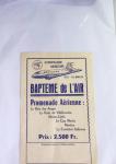 1910-80 Collection de lettre et documents concernant