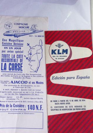 1910-80 Collection de lettre et documents concernant