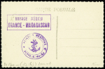12.10.1926 Raid France - Madagascar par Bernard et Bougault, étape Berre-Tanger (Muller n°160 - 13 plis existants). TB