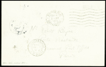 2 cartes postales spéciales: 30.6.25 Paris -Londres (Muller n°133) et 1.7.25 Londres - Paris (Muller n°135 Grande Bretagne) par Bajac (hydravion). TB