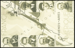 12/22.1.1933 Istres - Rio de Janeiro - Buenos Aires par Mermoz, carte postale spéciale (Muller n°307). TB