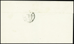 2 lettres : n°29 OBL GC 2844 + T15 Piedicroce (1868) et n°22 OBL GC 2844 + T22 Piedicroce (1865), ind 12. TB