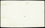 2 lettres : n°20 OBL étoile 6 + CAD "Paris Sénat" (1870) sur devant de lettre avec taxe 15 manuscrite + griffe noire "AFFR. INSUFF. R7" sur devant de lettre