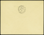 2 lettres recommandées AFF vignette "Ilot de St Nazaire taxe perçue 4F50" OBL Batz-s-Mer (28.2.45) et Guérande (19.3.45). TB. Cote Mayer